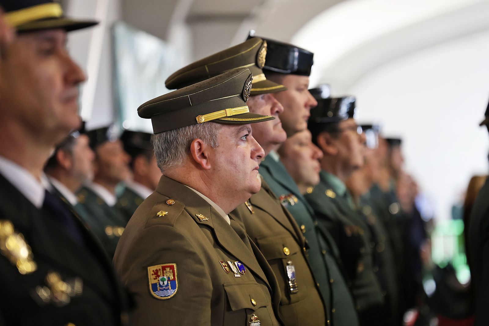 Imágenes de la jura del cargo de Julio Serrano Checa como Jefe de la Comandancia de la Guardia Civil de Huelva