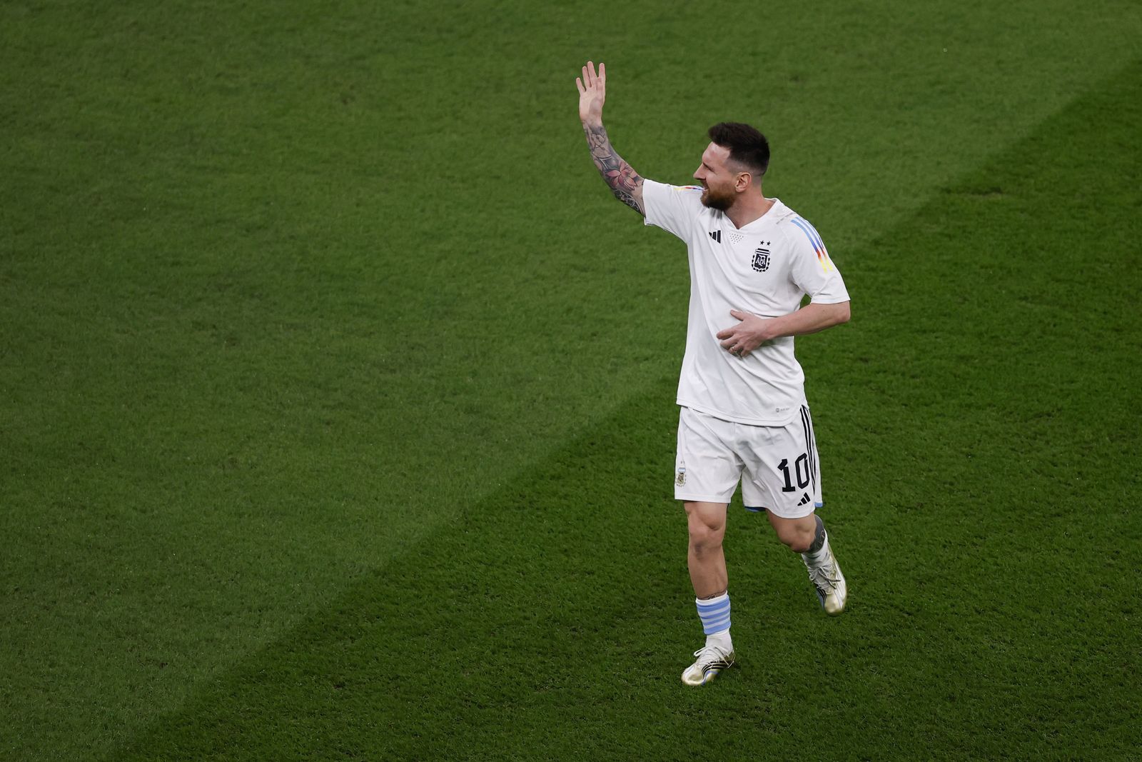 Las fotos de Messi contra Croacia