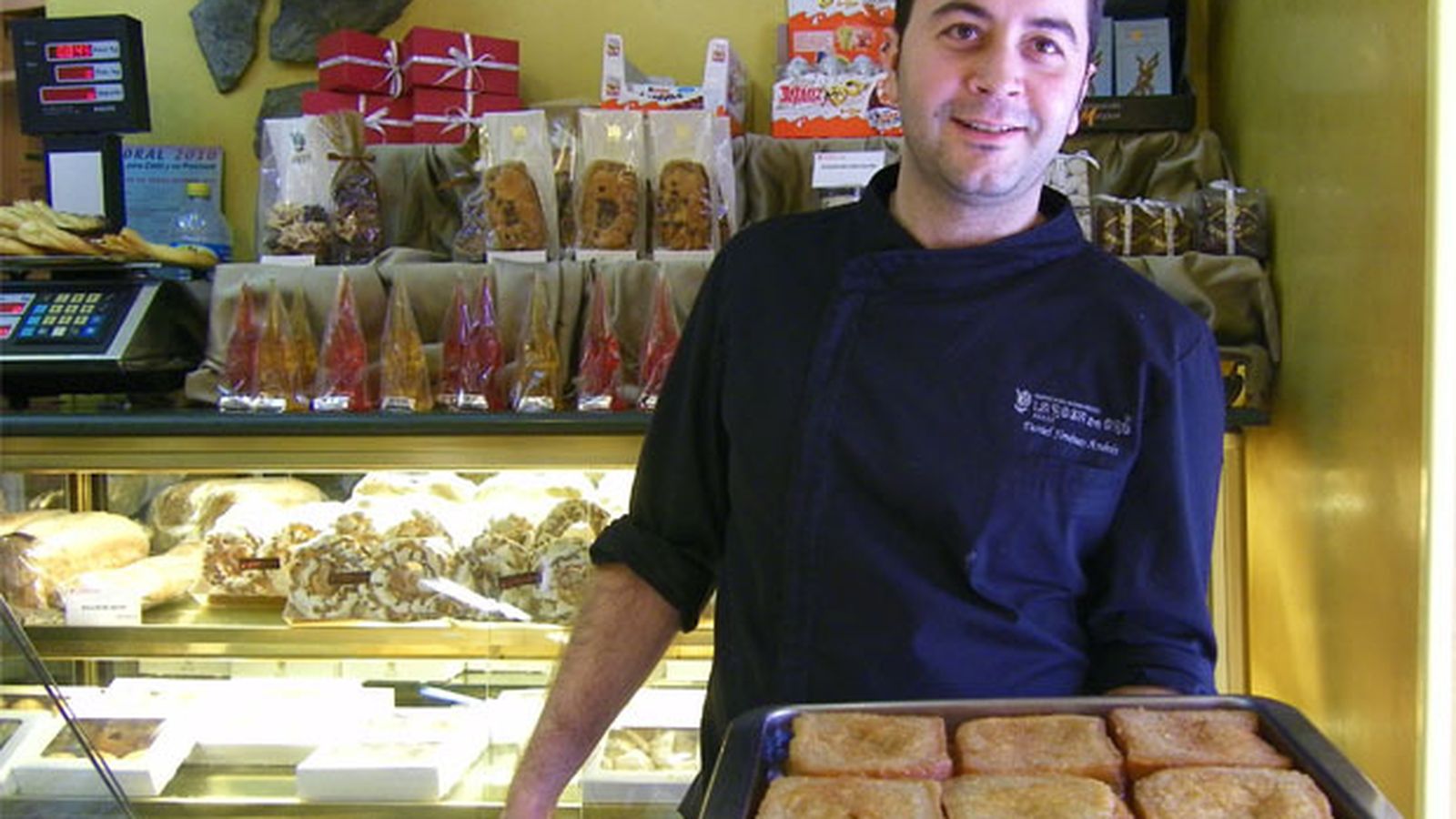 El pastelero Daniel Jiménez