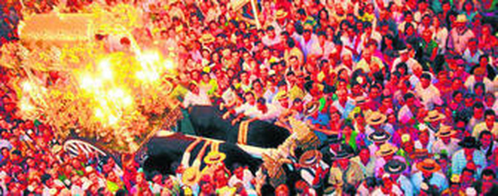 Cientos de personas acuden cada año a la popular romería de la Divina Pastora en el municipio de Cantillana.
