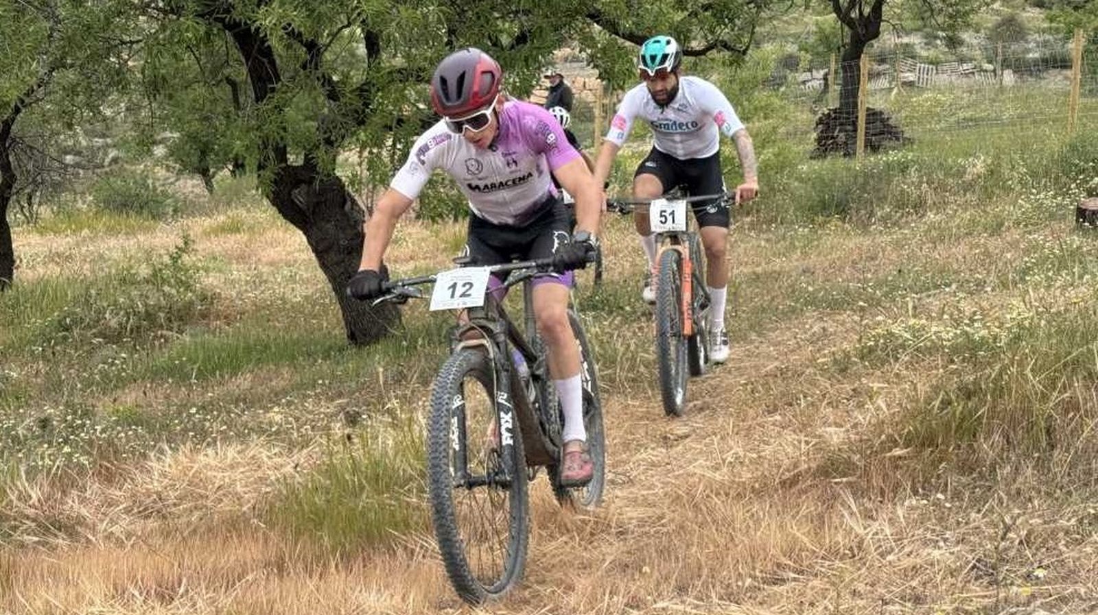 Dos 'bikers' durante una de las pruebas del Circuito Provincial.