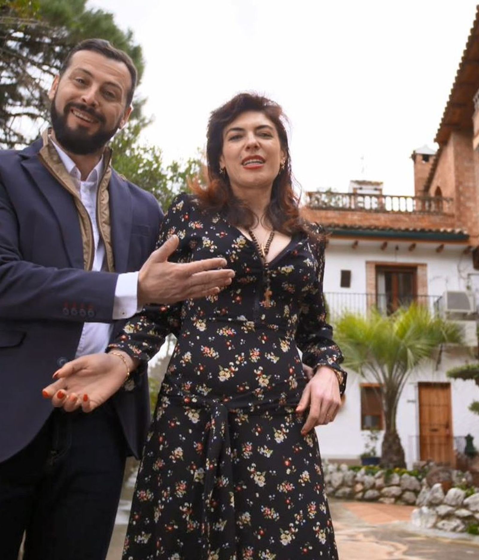Una de las parejas anfitrionas de 'Bienvenidos a mi hotel'