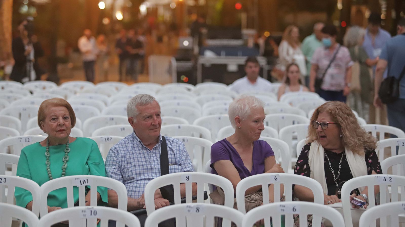 Fotos de ambiente en el espectáculo de Noelia Sabarea y Alain Pérez en Algeciras