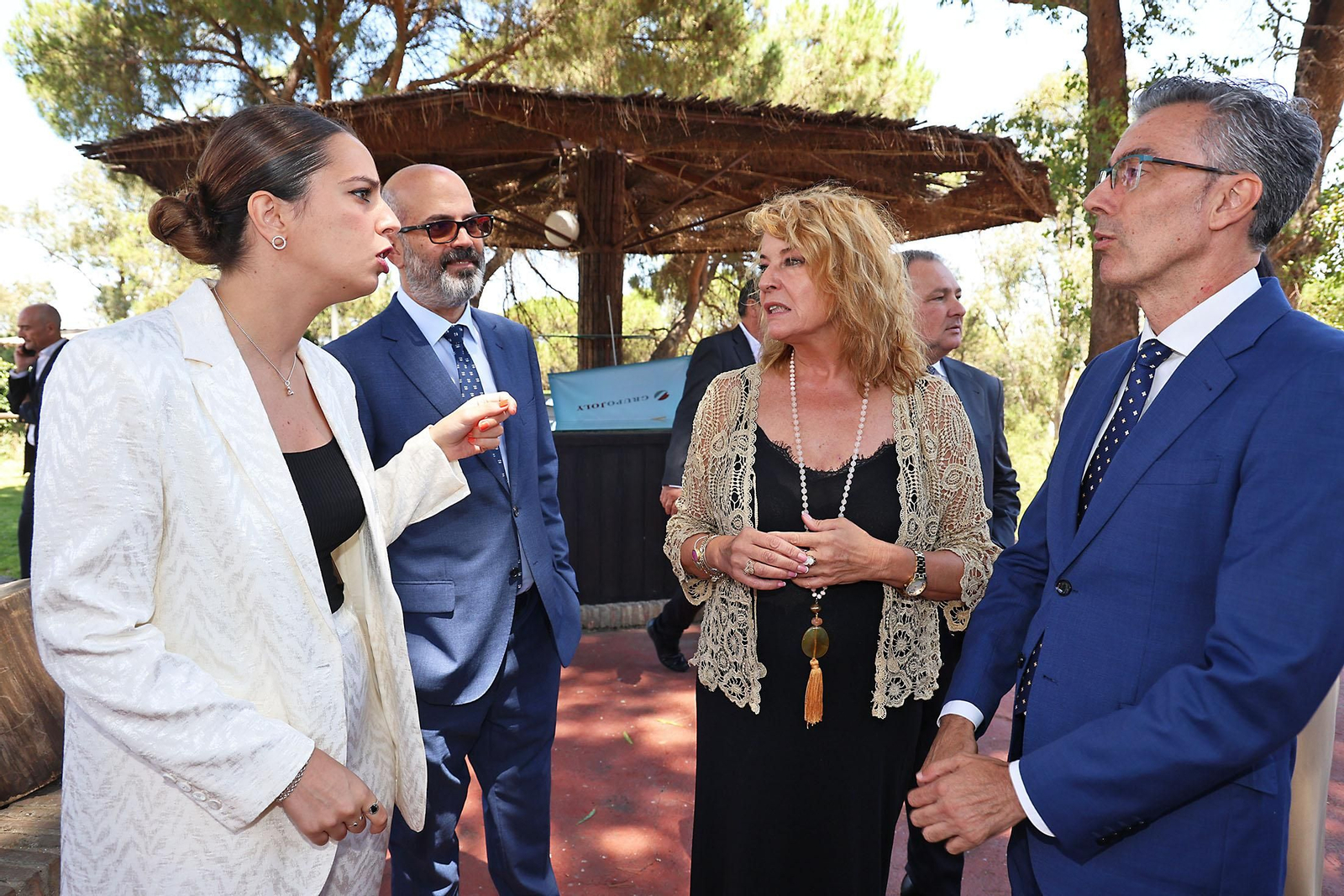 Imágenes de los invitados al acto de entrega del VI Premio Reconocimiento Andaluz a Carolina Marín