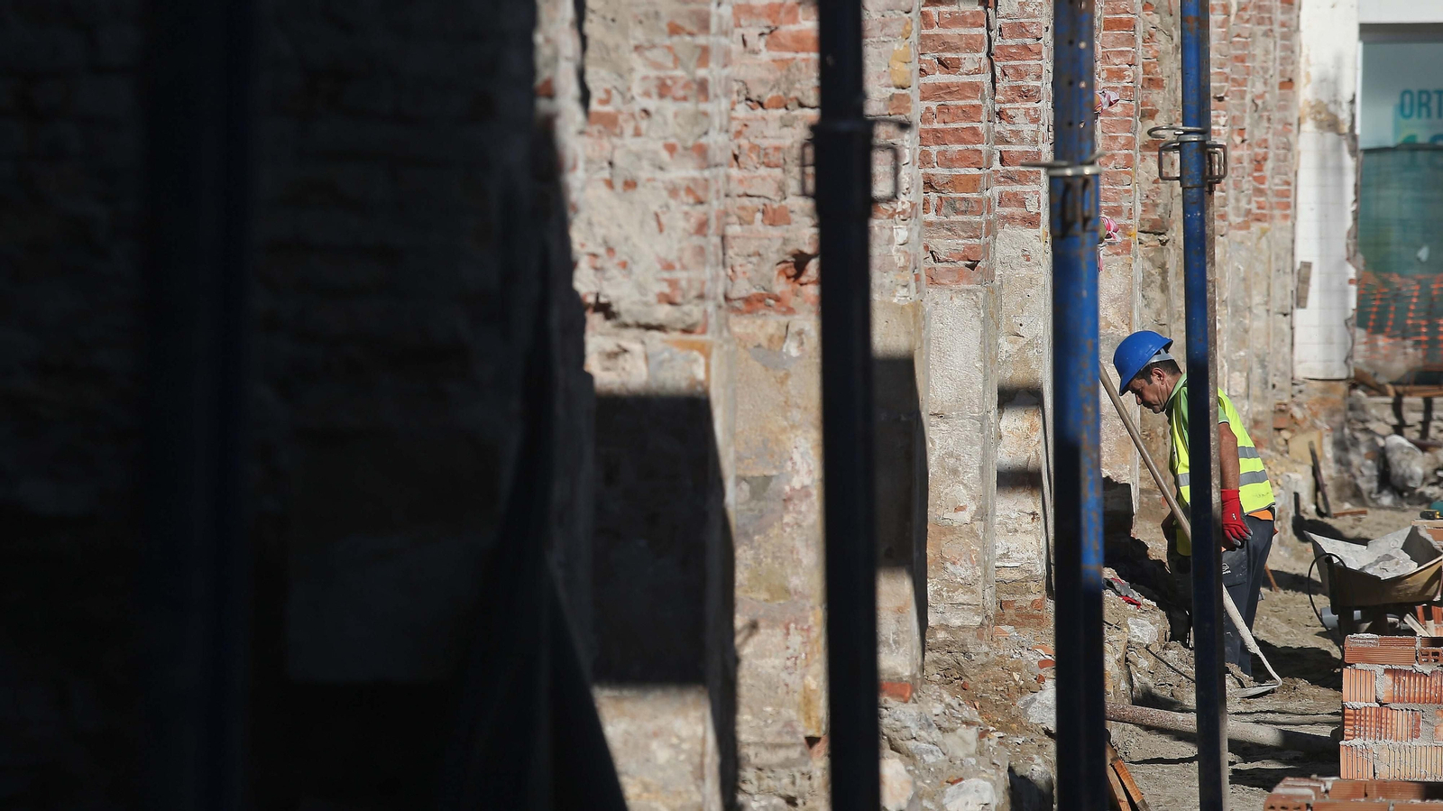 Fotos de las obras del mercado de La Línea