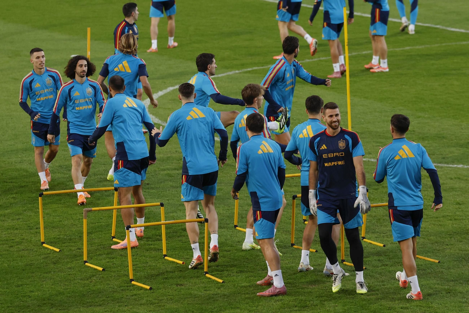 Las fotos de la selección española en Sevilla