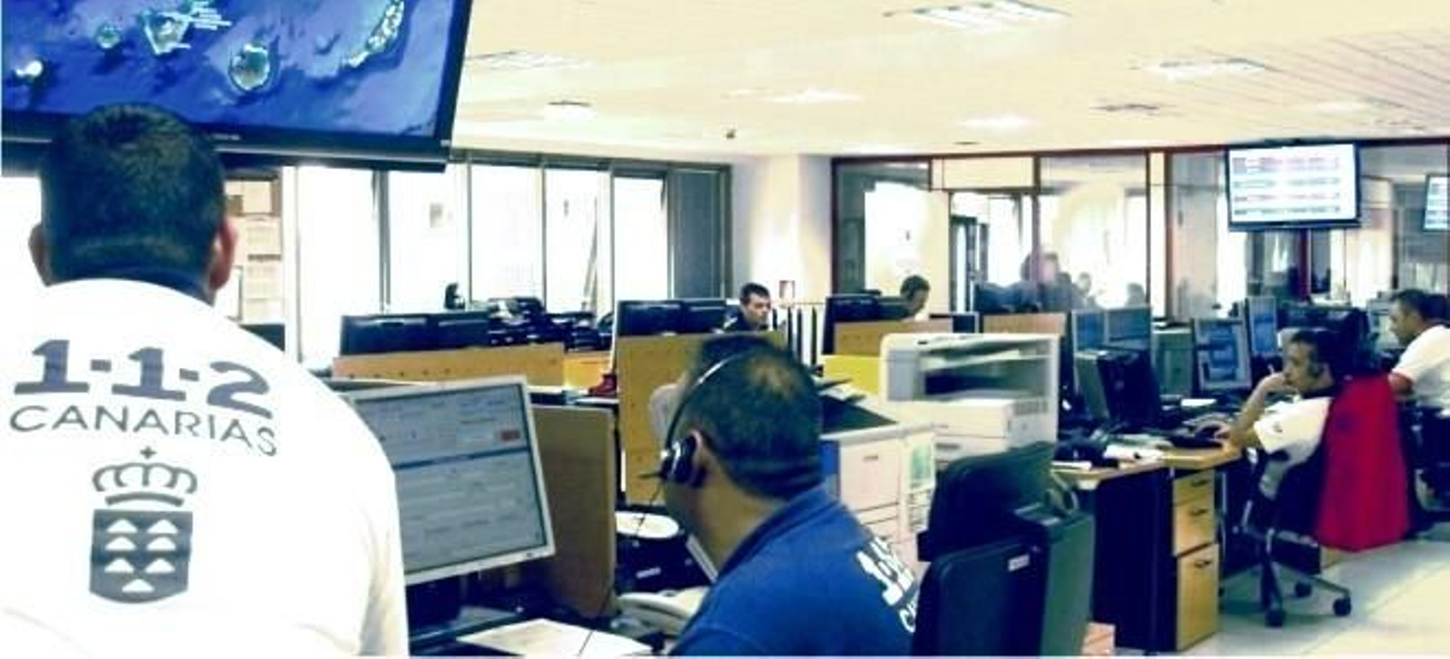 El 1-1-2 Canarias recibió el primer aviso a las 10:54 horas