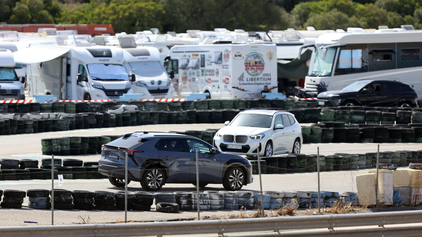 Imágenes del gran ambiente de fiesta en la Racing Weekend y el 40 aniversario del Circuito de Jerez