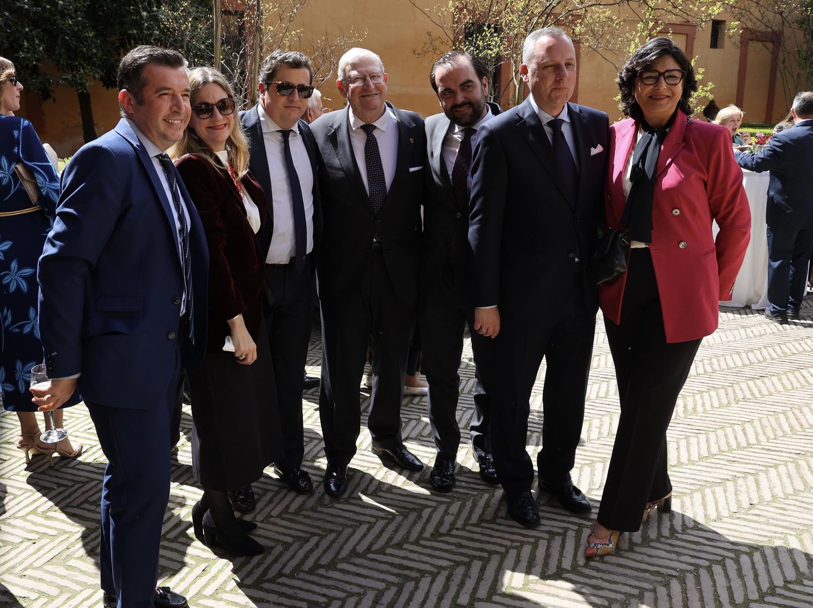 Recepción en el Alcázar tras el Pregón