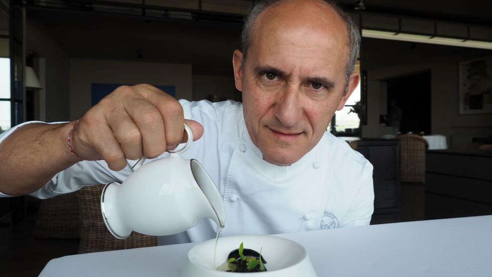 Paco Pérez, chef del restaurante Miramar.