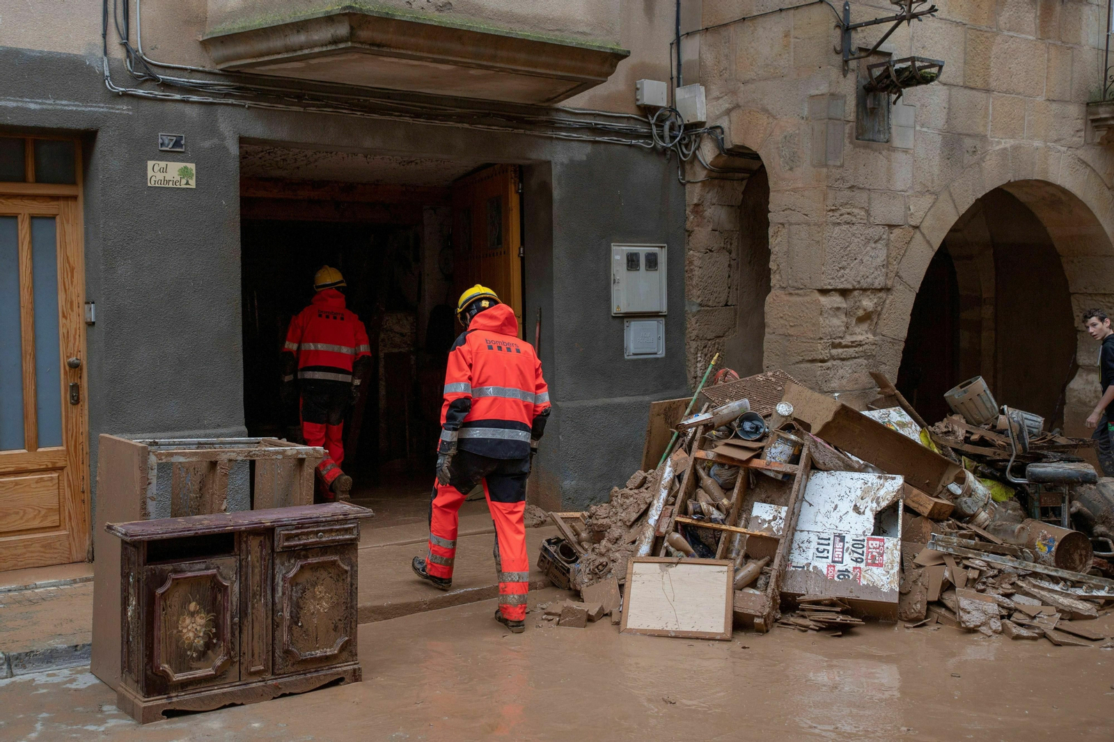 Daños causados por el temporal en Lleida