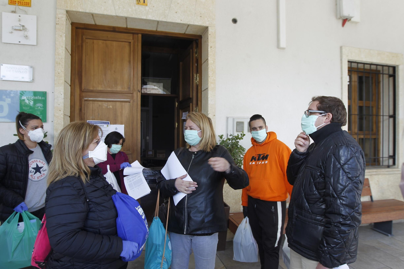 Mañana de casquina en Abrucena