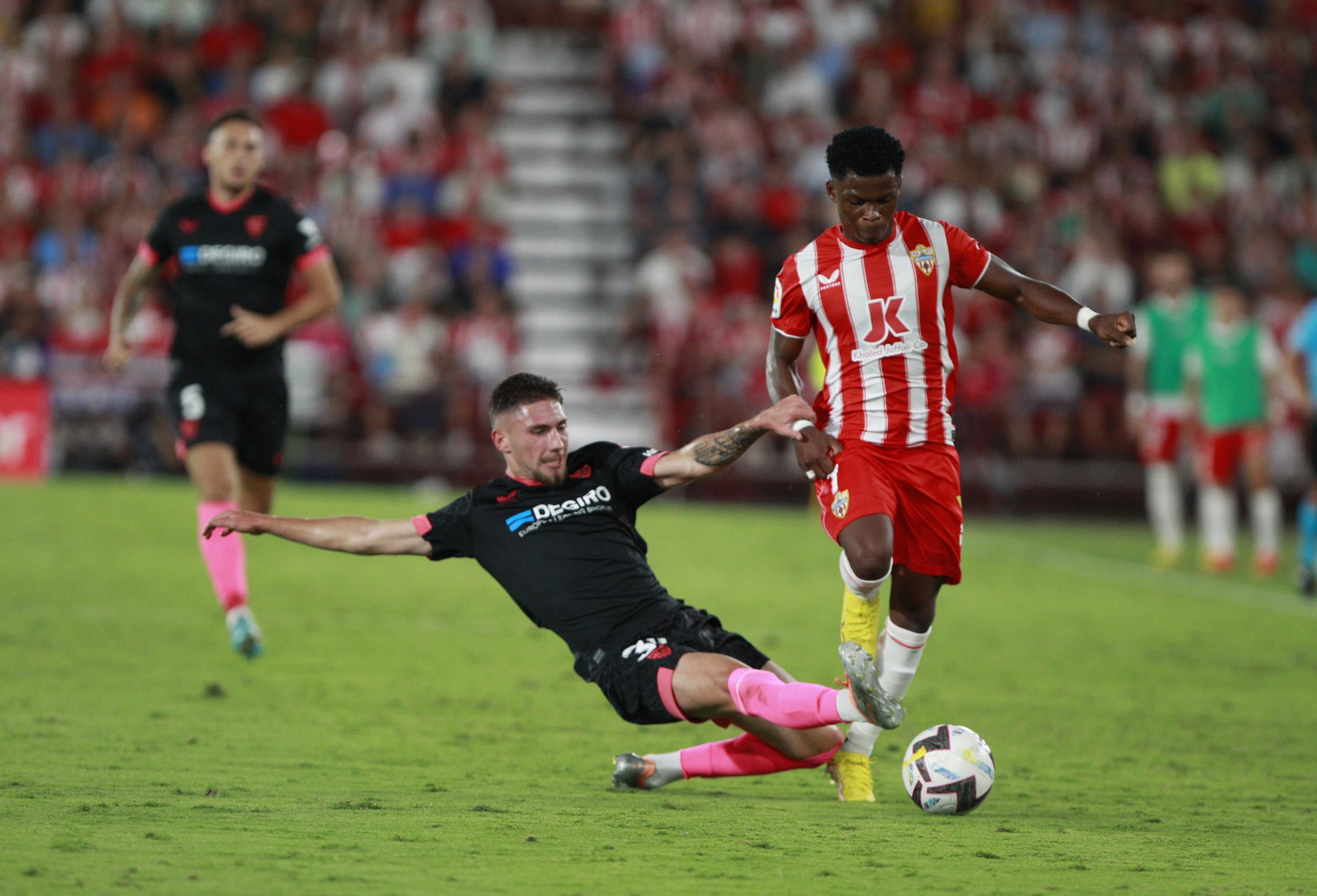 Imágenes del partido U.D. Almería-Sevilla F.C.