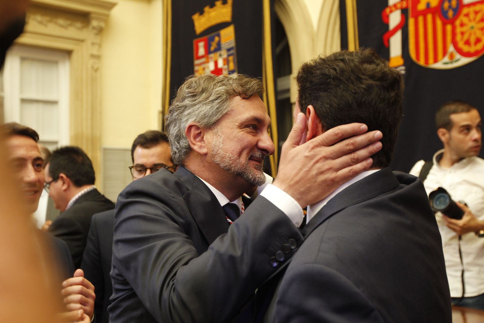 Pleno investidura Presidente Diputación de Almería. Javier Aureliano García