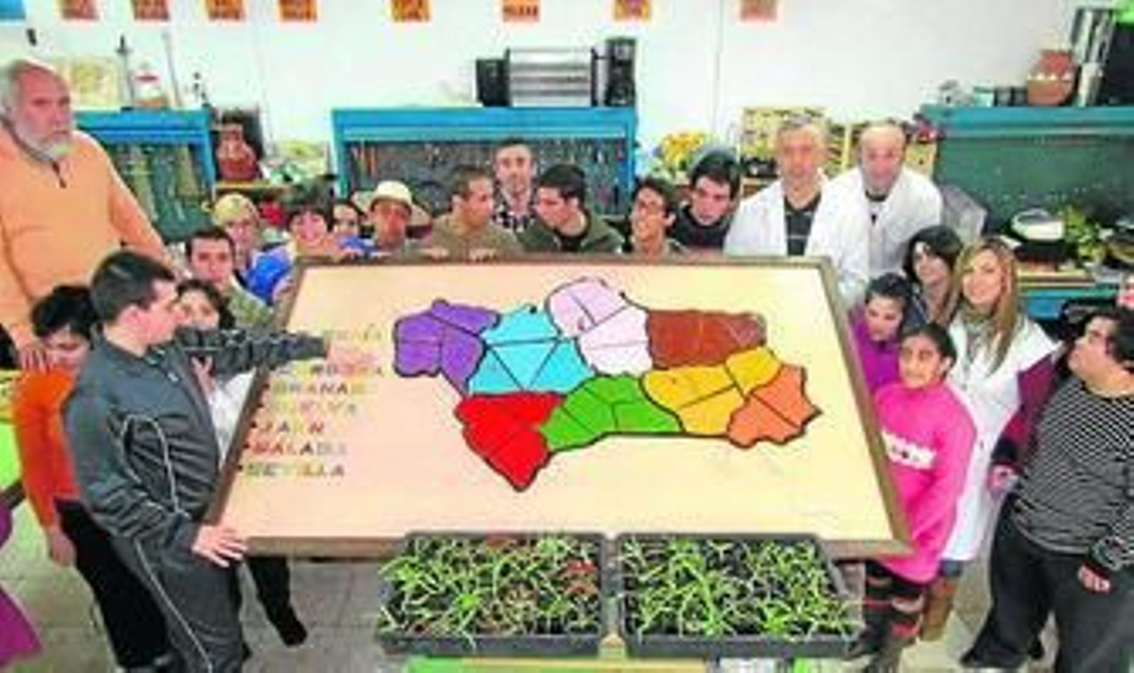 El trabajo realizado por el profesorado y los alumnos y ganador del certamen.