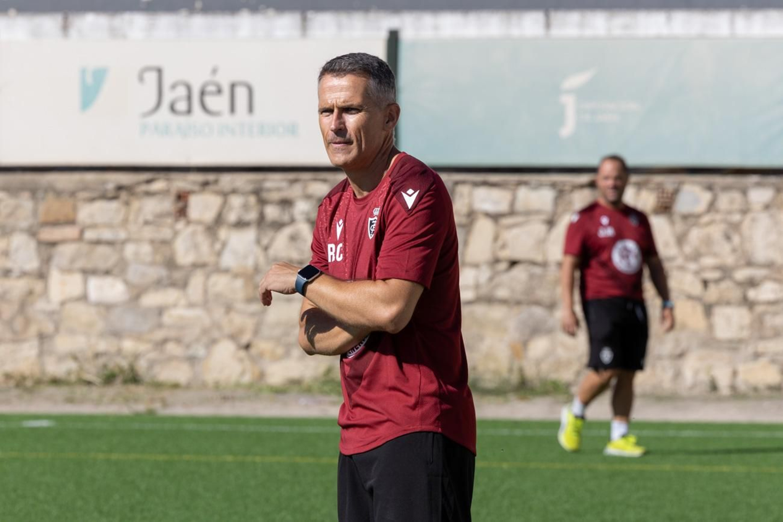 El primer entrenamiento del Real Jaén de la temporada 2025-26