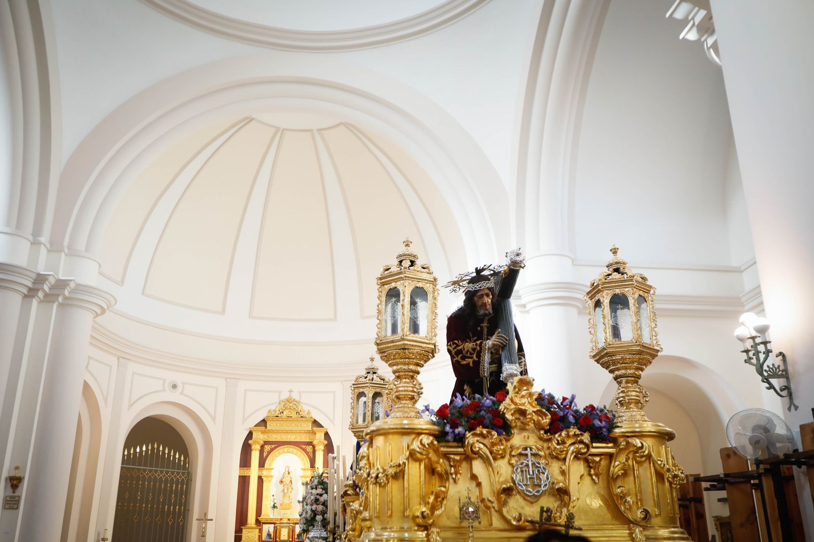 La procesión del Encuentro, en imágenes