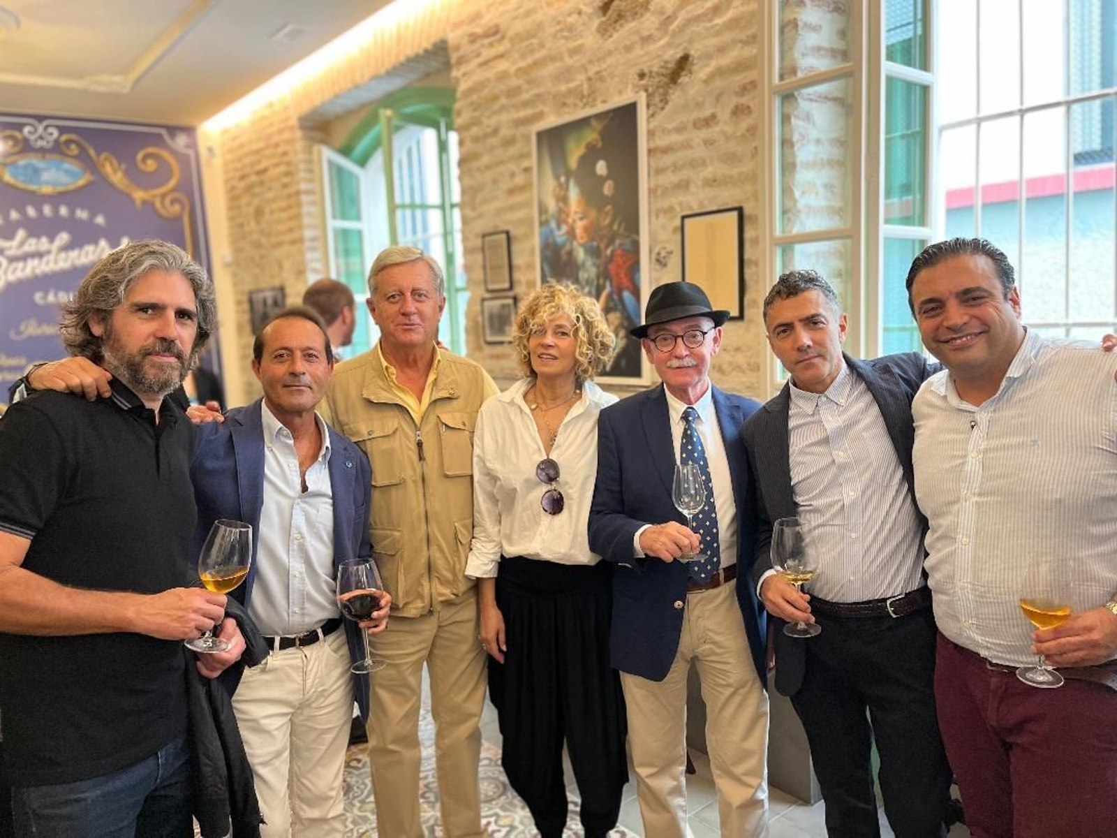 Las imágenes de la inauguración del Bar Las Banderas.