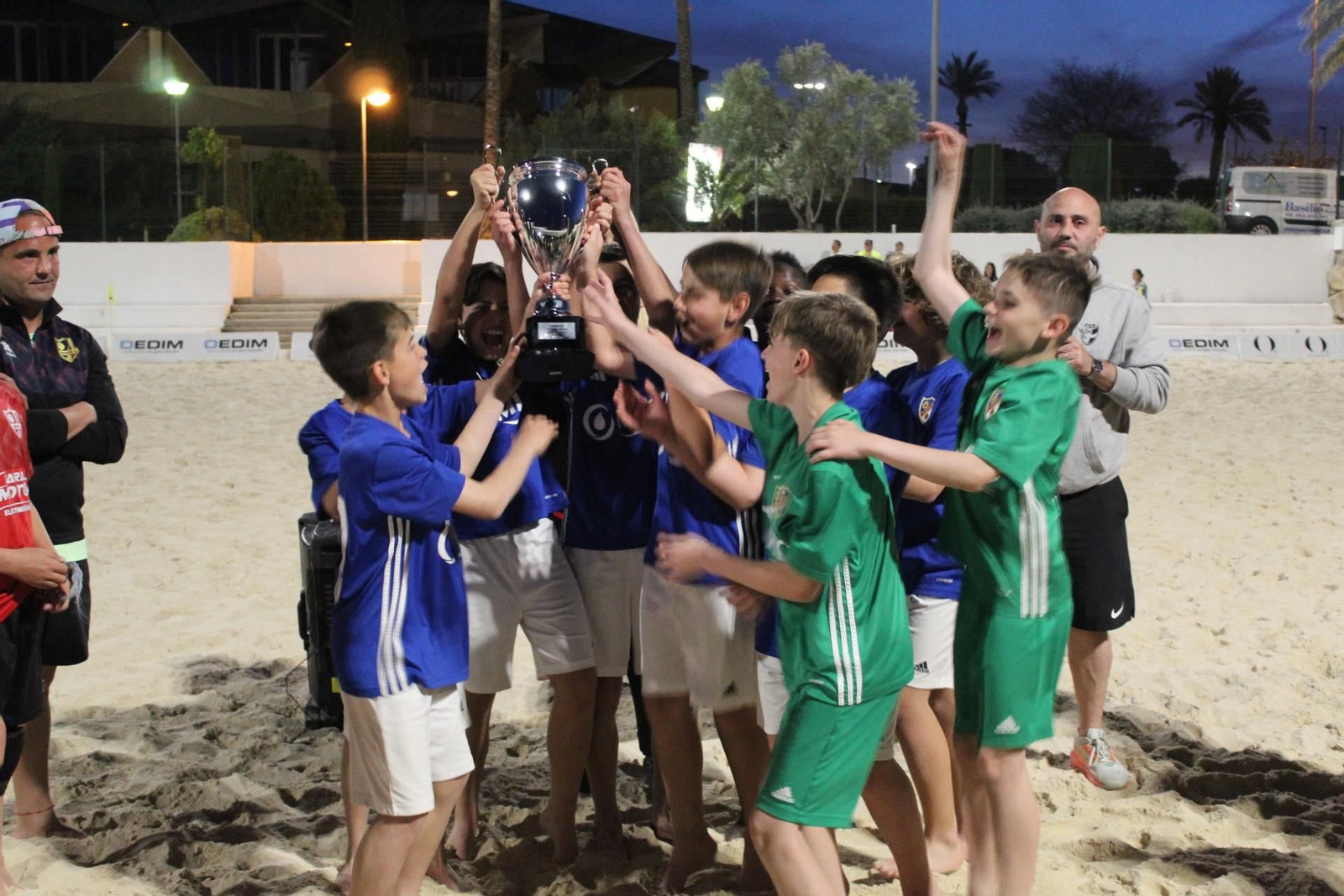 En imágenes: el Linares Deportivo triunfa en las Copas Provinciales de fútbol playa infantil, alevín y benjamín