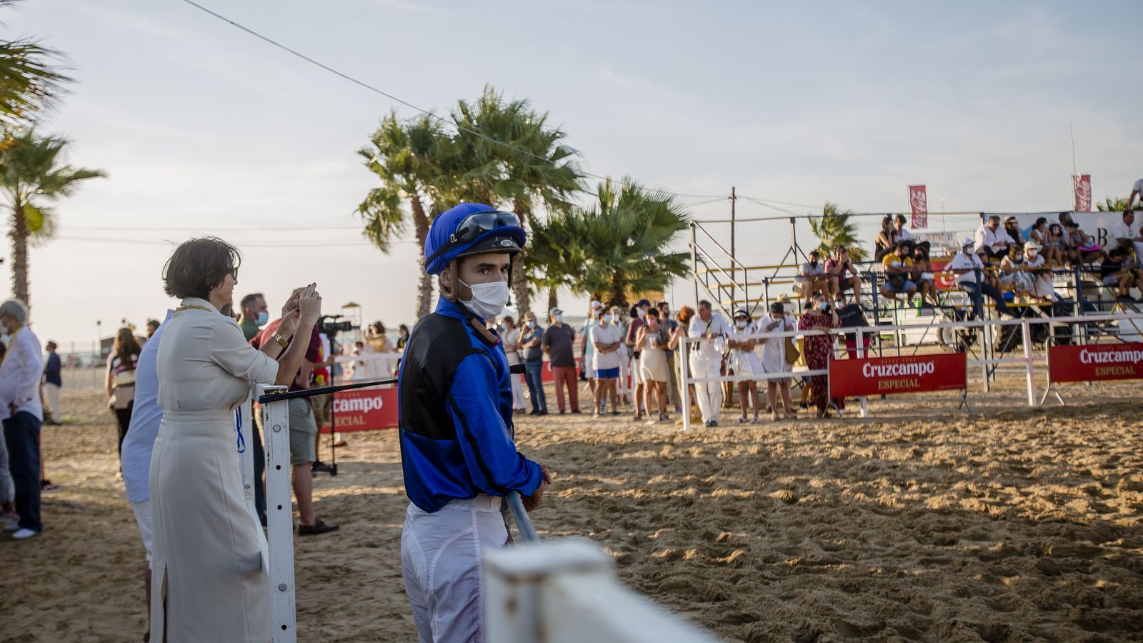 Las carreras de caballos en Sanlúcar en imágenes.