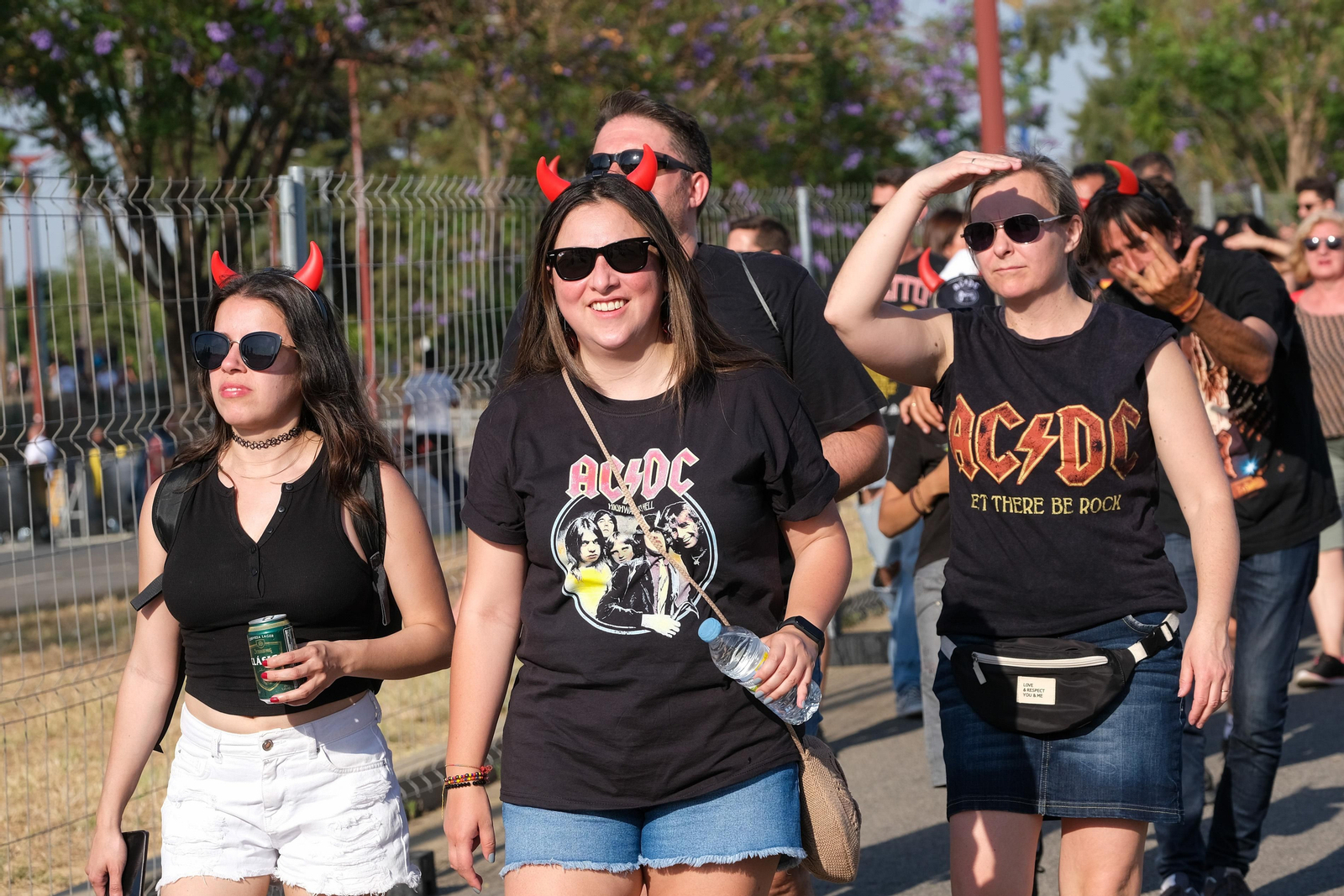 Búscate. Segundo concierto de ACDC en España