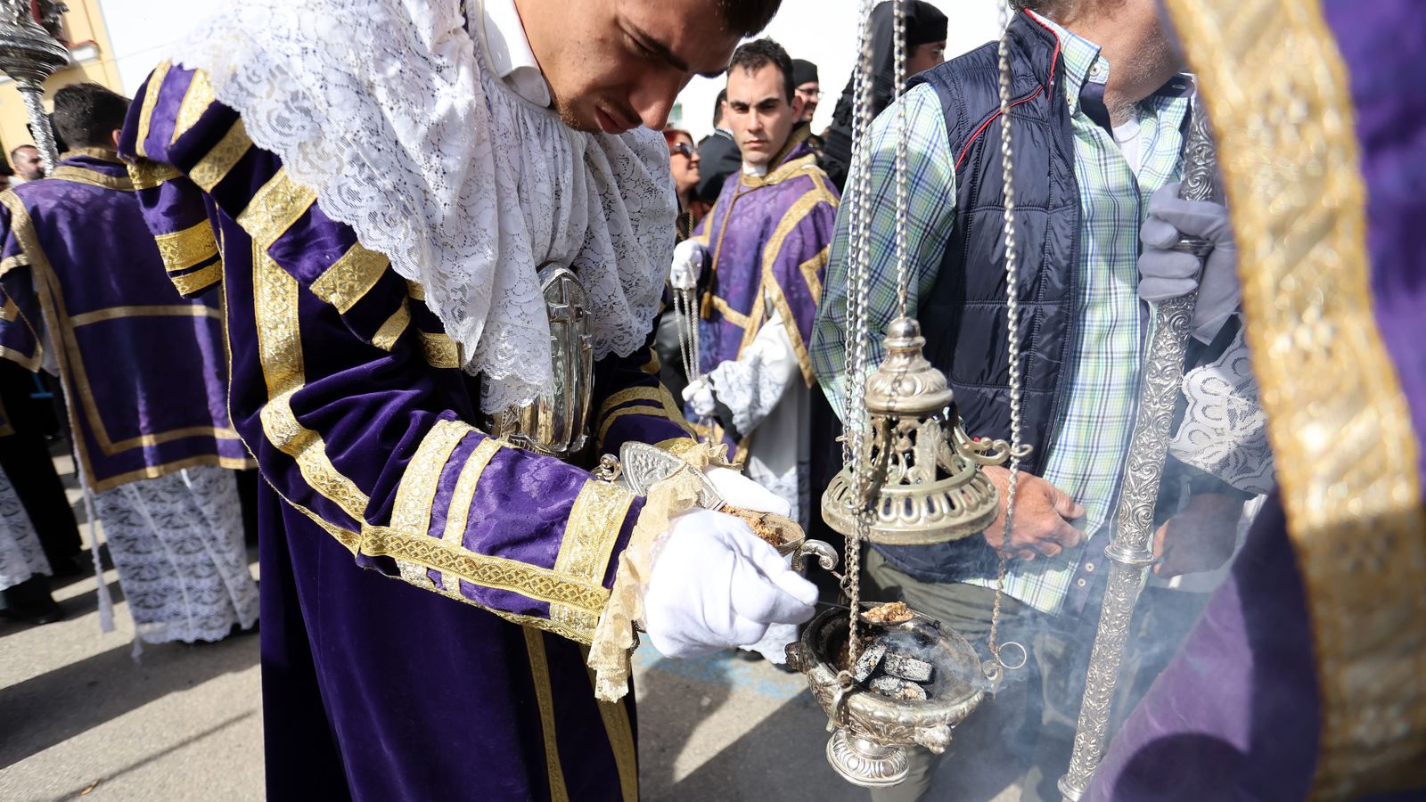 La Hermandad del Cristo de Jerez, en imágenes