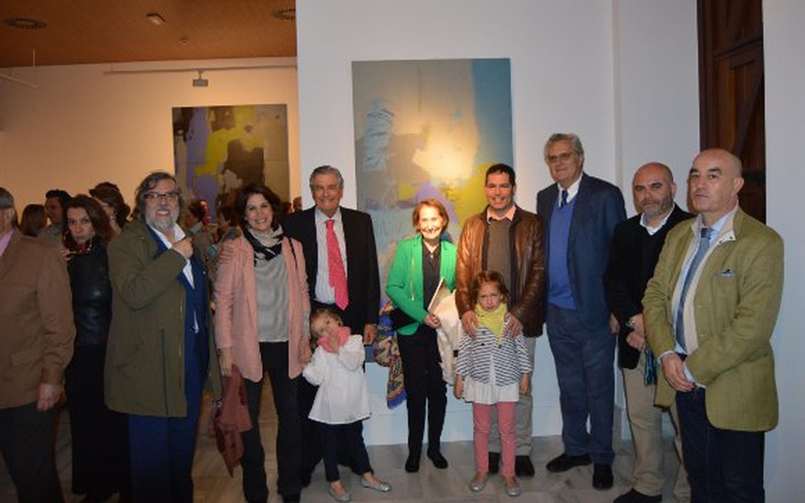 Ramón Pernas, Sara, Pedro y César Mellizo-Soto, Carmen Durán, Juan Hermoso, David Navarro y Alfonso de la Torre.

Foto: Ignacio Casas de Ciria
