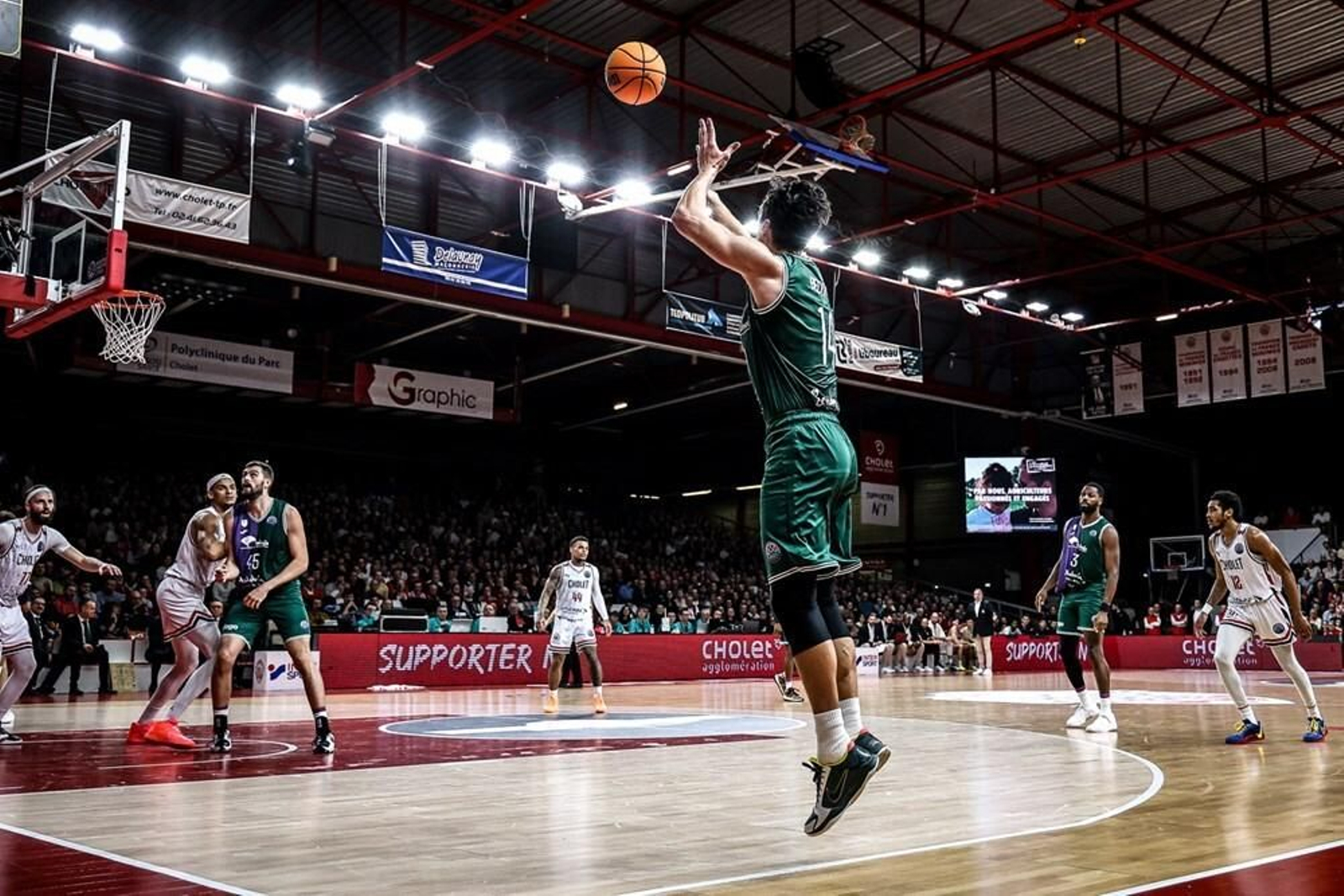 El Cholet - Unicaja, en fotos