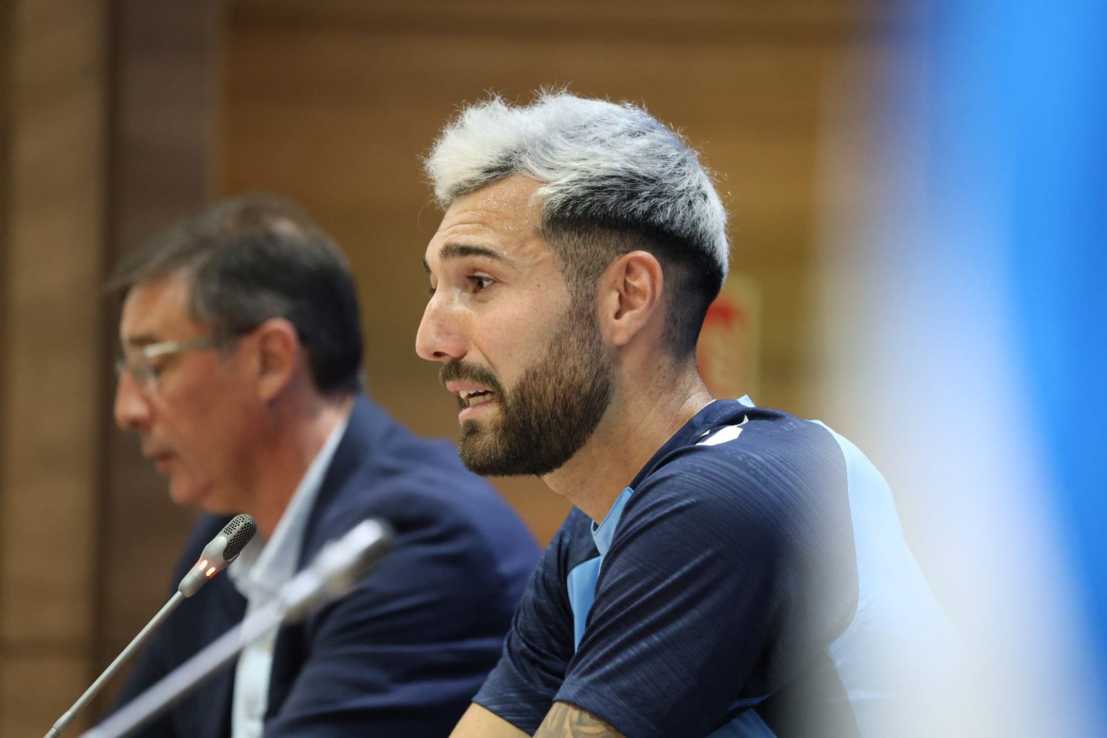 Las fotos de la presentación de Álex Pastor con el Málaga CF