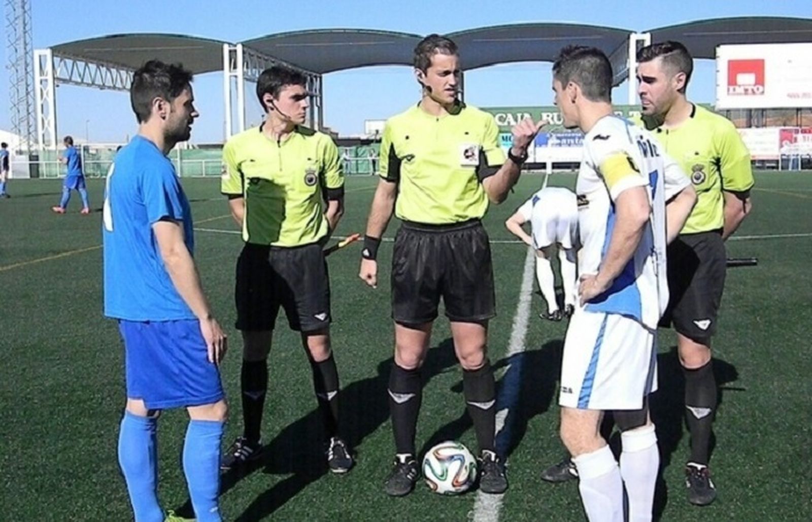 Antonio Alberola Rojas, antes de iniciar un encuentro