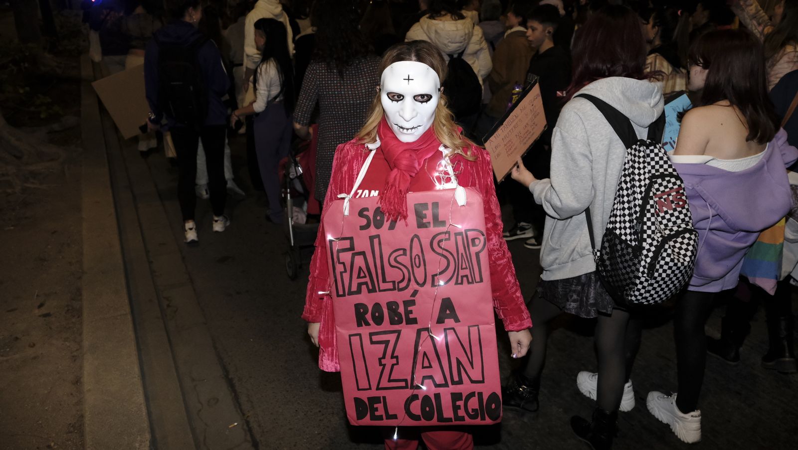 Imágenes de las manifestaciones por el Día de la Mujer en Almería