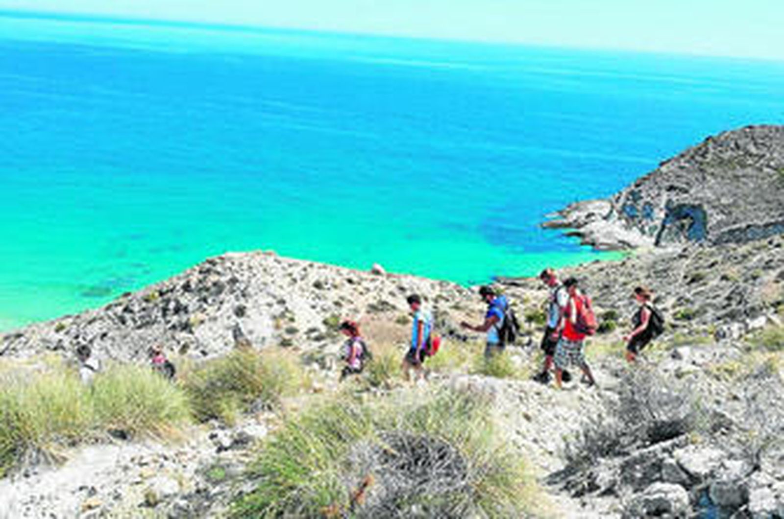 La primera jornada disfrutarán de un recorrido de 20 kilómetros entre Rodalquilar y Aguamarga.
