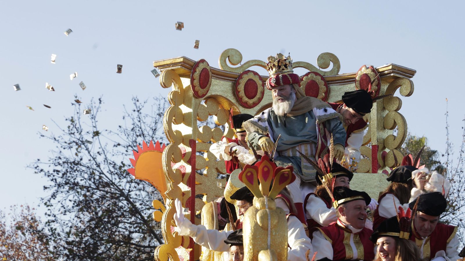 La carroza del Rey Melchor.