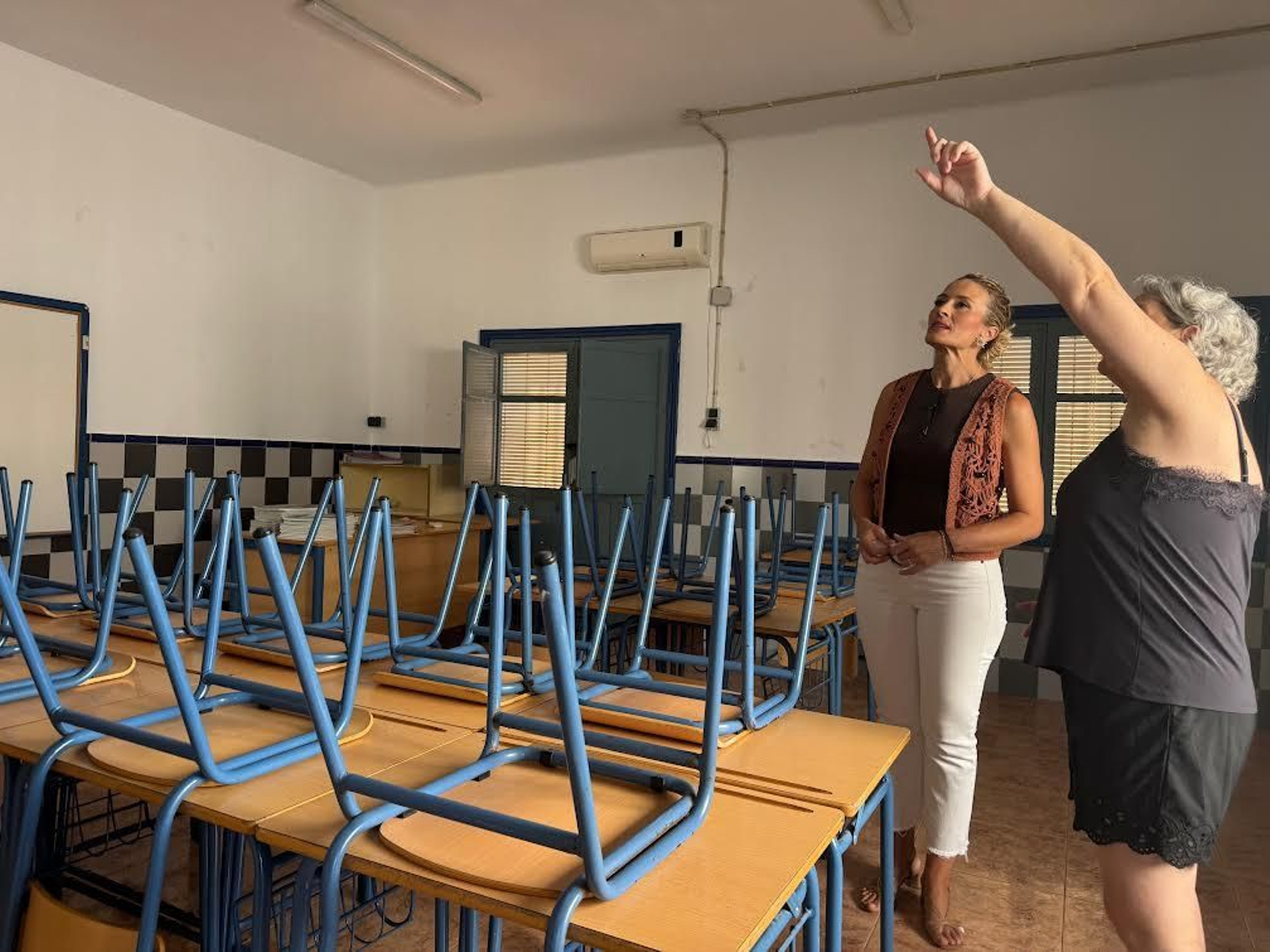 Las obras de mejora han consistido básicamente en pintado y reparaciones