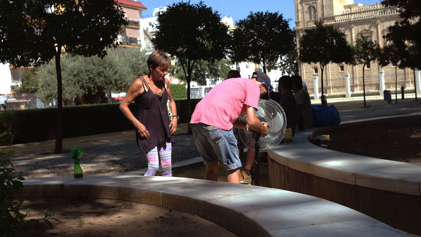 Problemas en el entorno del albergue de la Macarena