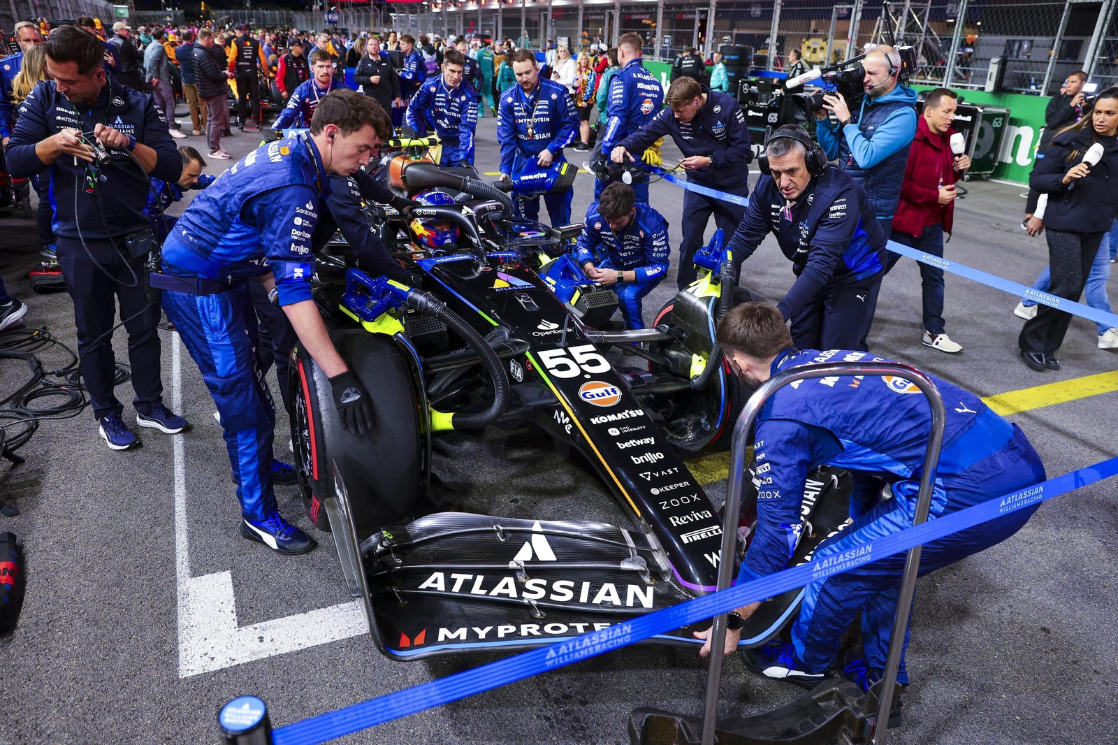 Las imágenes del Gran Premio de Las Vegas de Fórmula 1