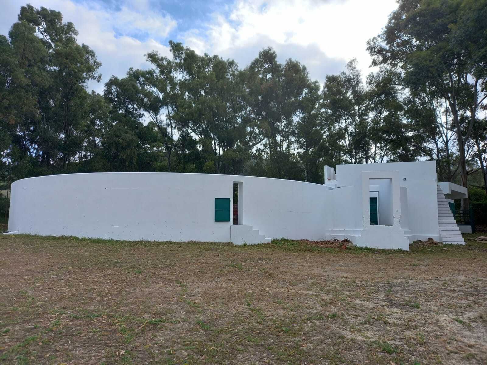 Parte del recinto de ganado de Dcoop en Los Barrios.