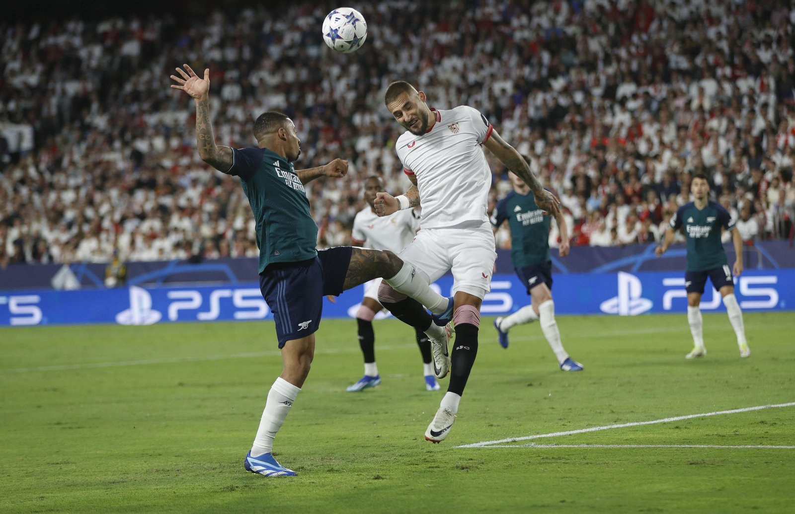 Las fotos del Sevilla-Arsenal