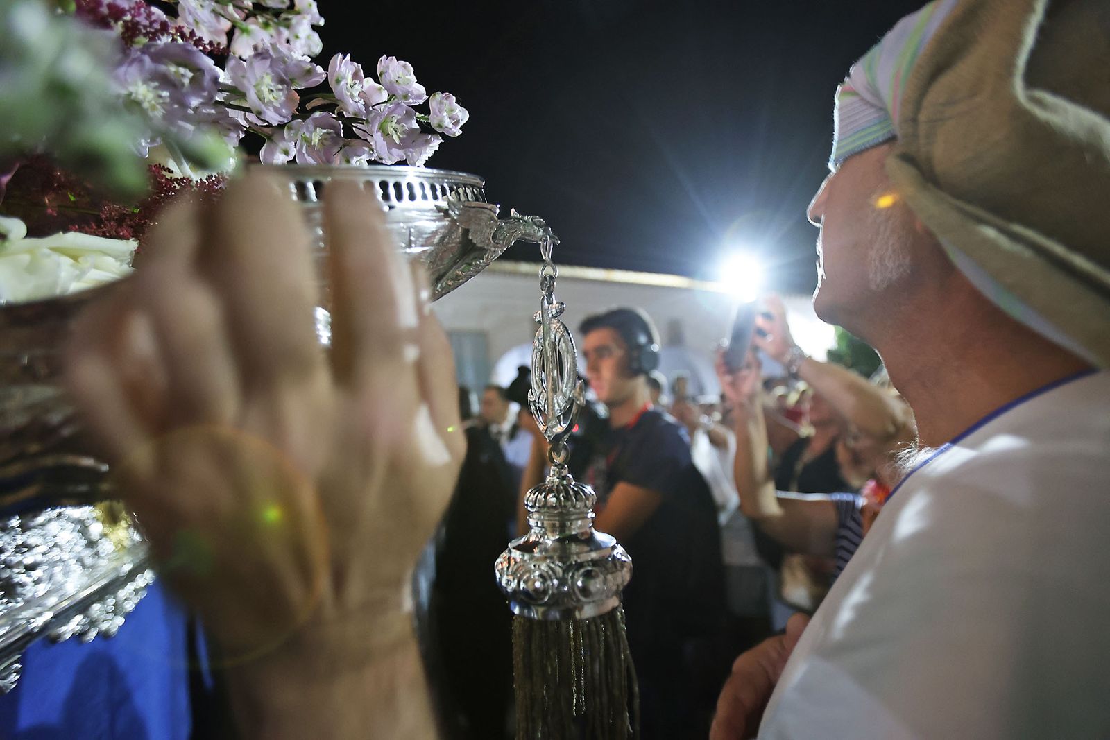 La bajada de la Virgen de La Cinta en imágenes