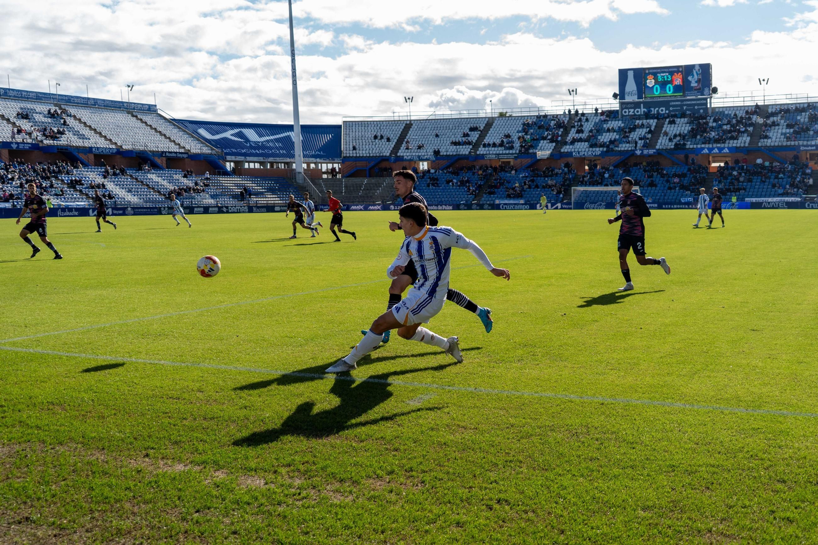 Las mejores imágenes del partido Recreativo de Huelva-Águilas