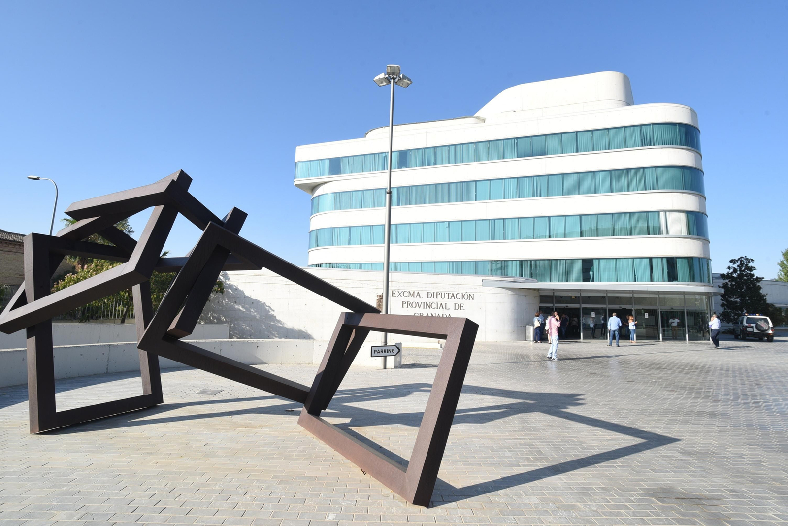 El edificio de la Diputación de Granada