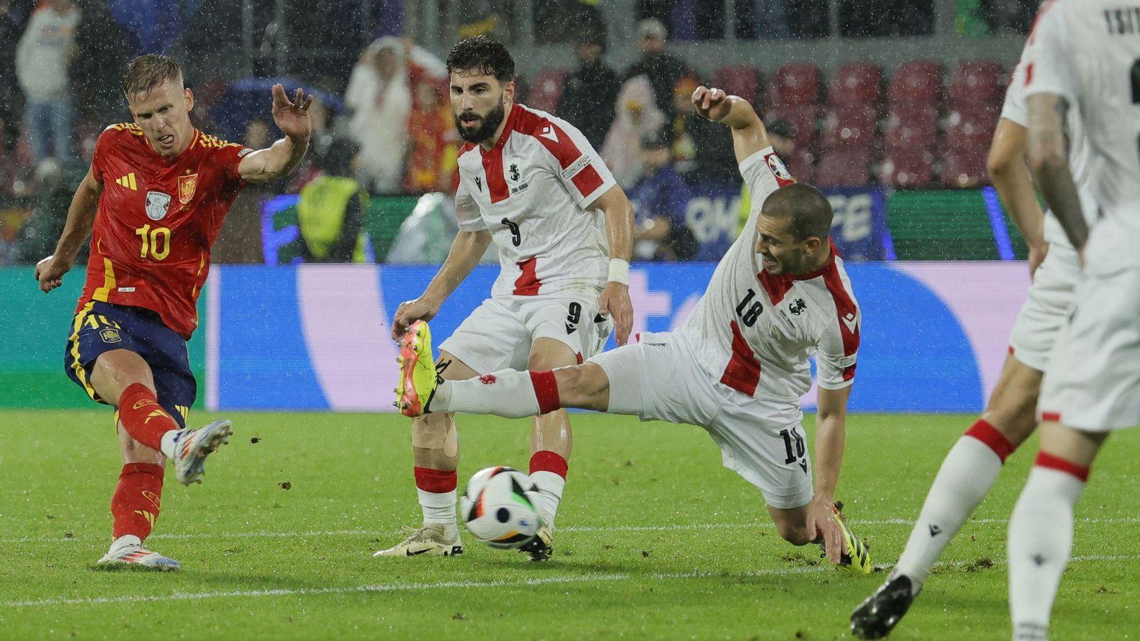 Las mejores fotos de la goleada de España a Georgia