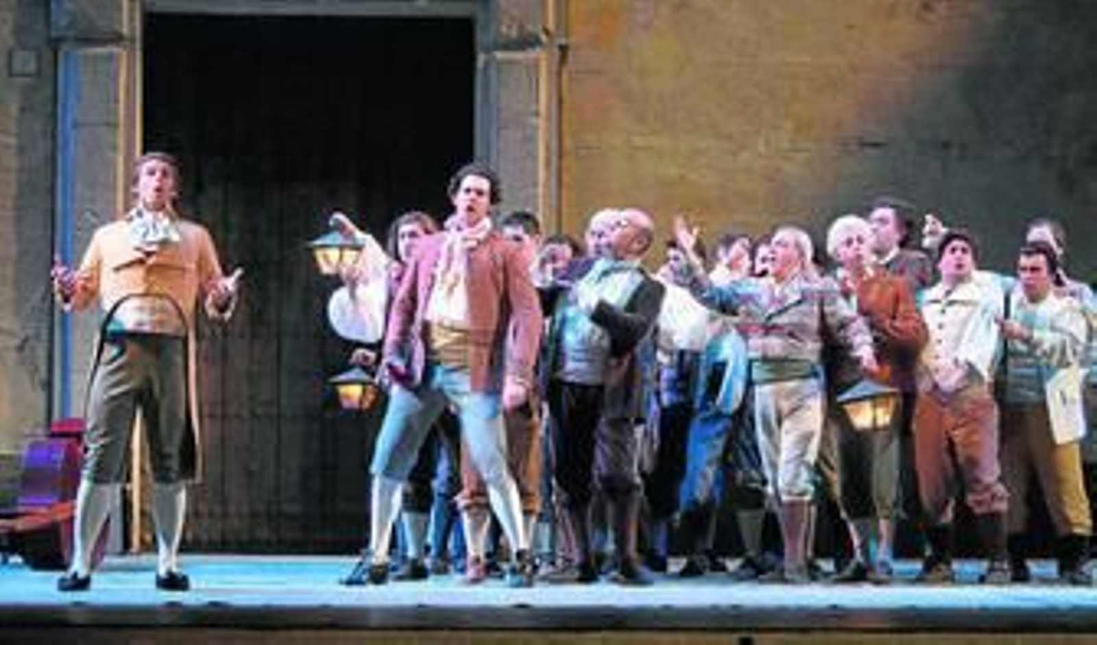 Colorida escena inicial de esta aclamada producción de José Luis Castro.