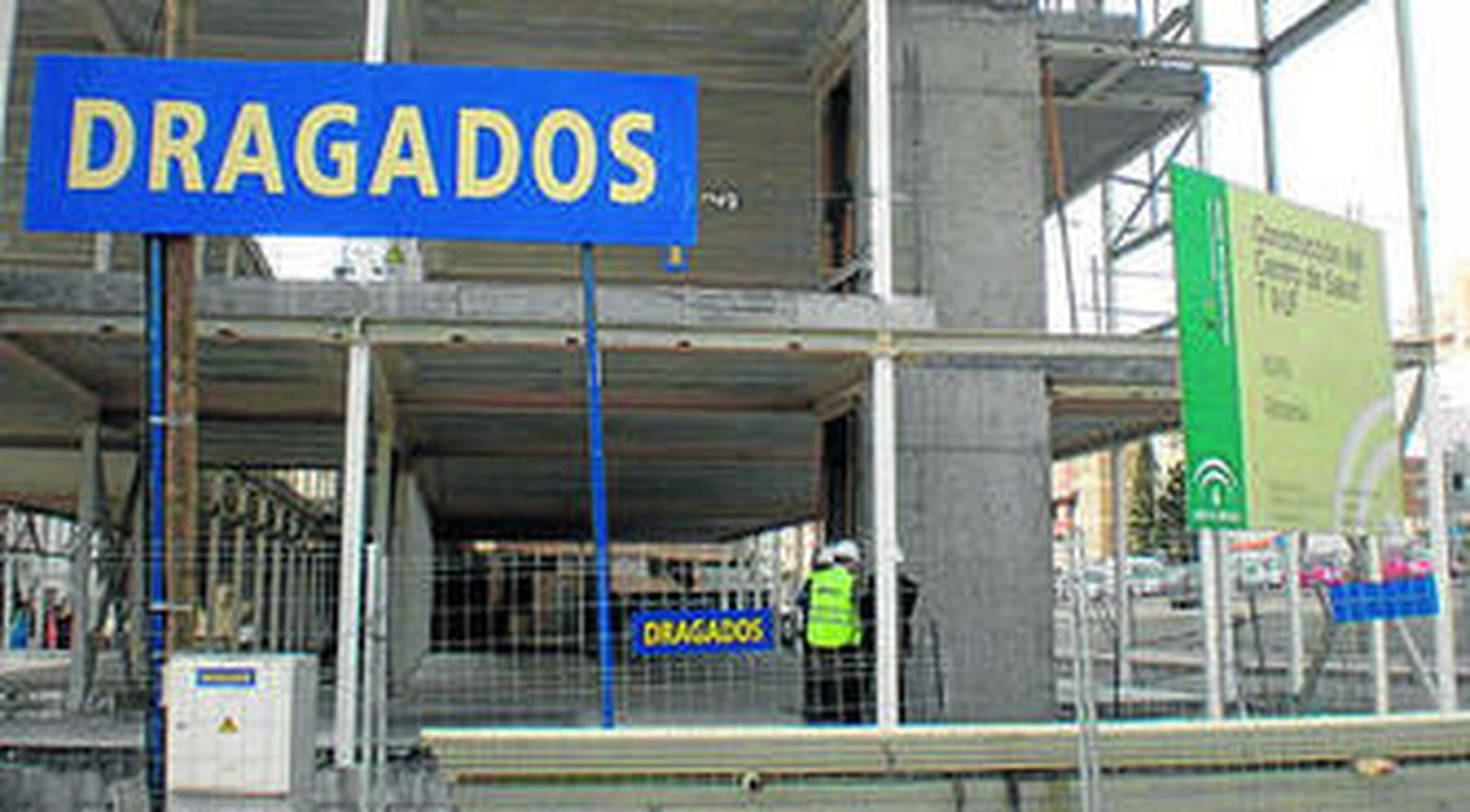 Estado actual de los trabajos del nuevo centro.