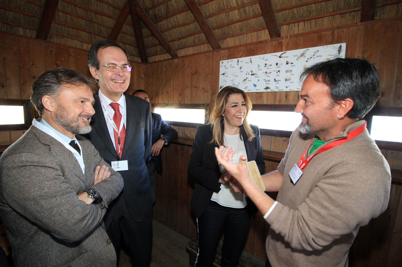 La presidenta de la Junta de Andalucía, Susana Díaz, y el consejero delegado de Cepsa, Pedro Miró, inauguran el proyecto 'Optimización de Aromáticos' de Cepsa, en imágenes