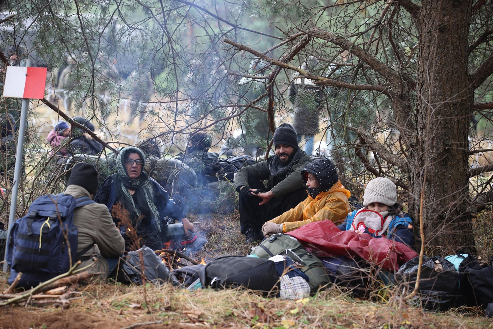 Frontera Bielorrusia-Polonia: Las imágenes de la desesperación