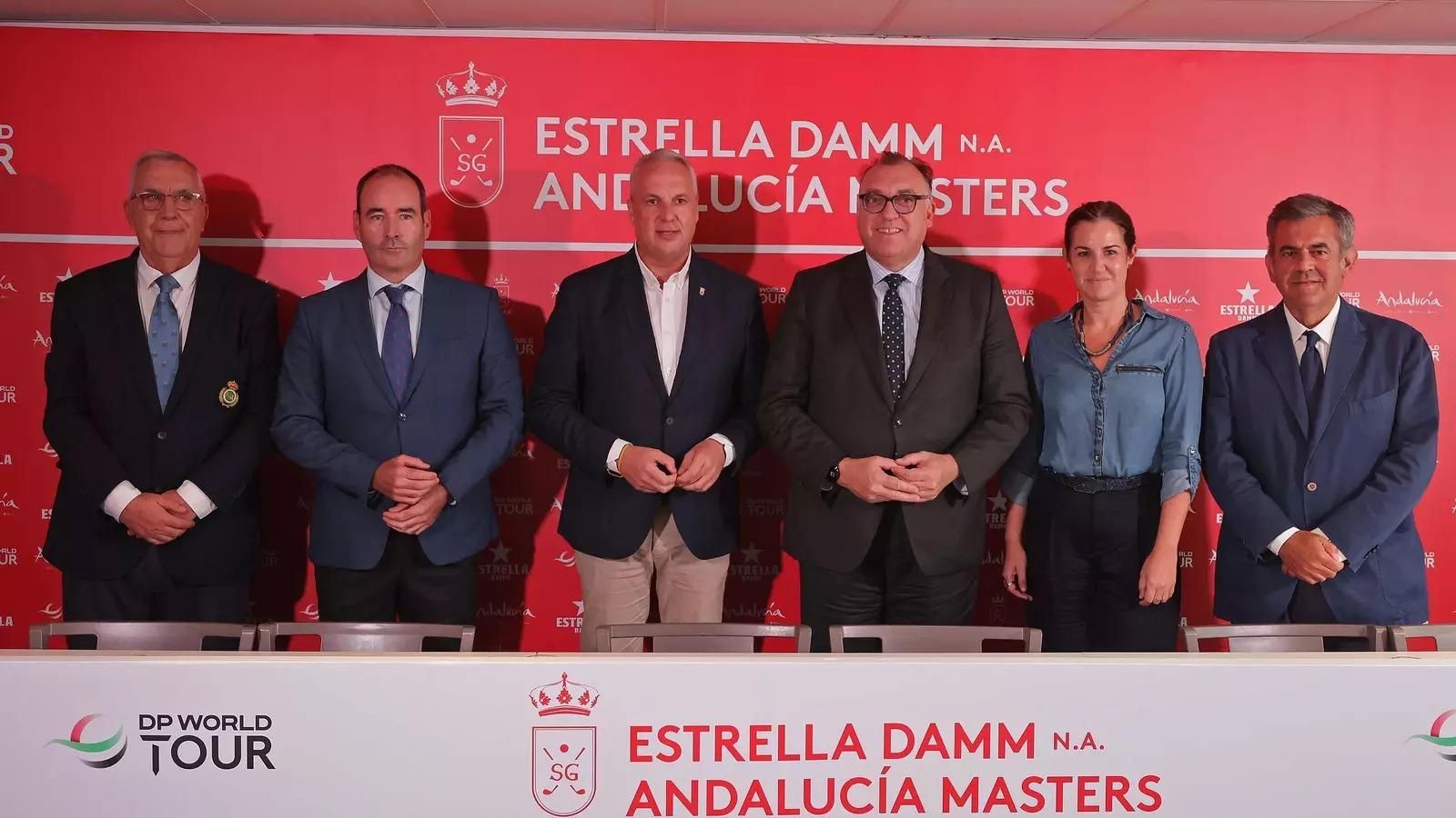La presentación del Andalucía Masters de 2024.