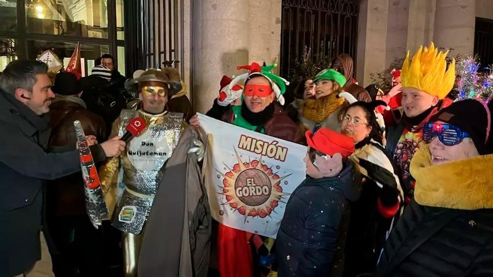 Asistentes al Sorteo de la Lotería de Navidad