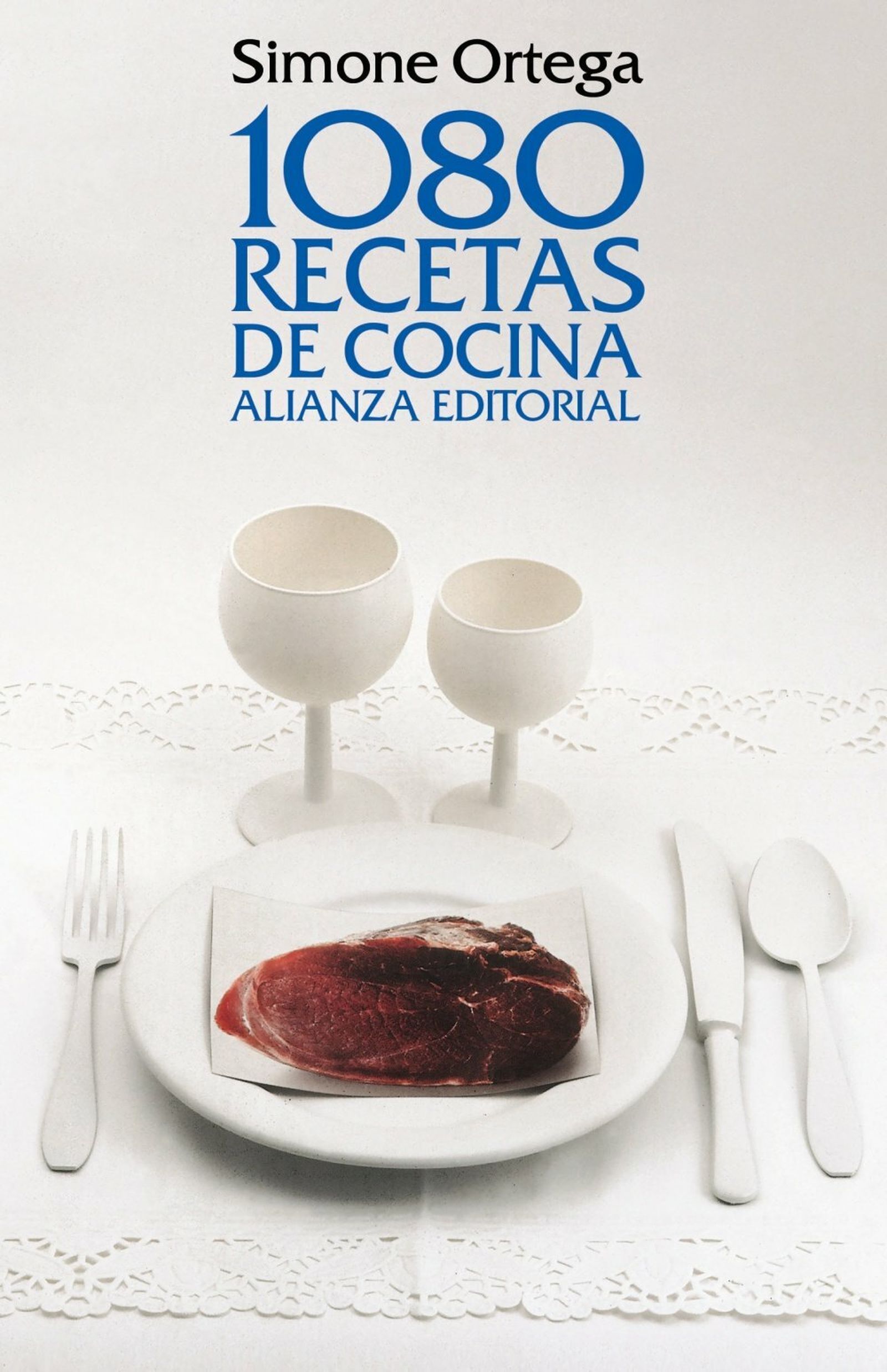 Portada del libro '1080 Recetas de cocina'.