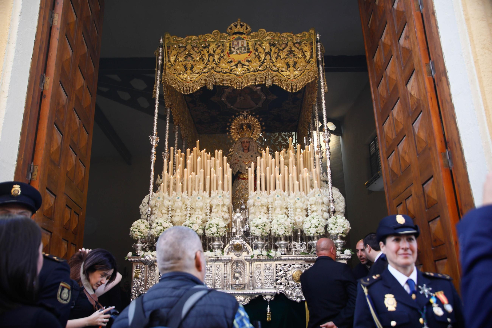 Macarena en la Semana Santa de Almería
